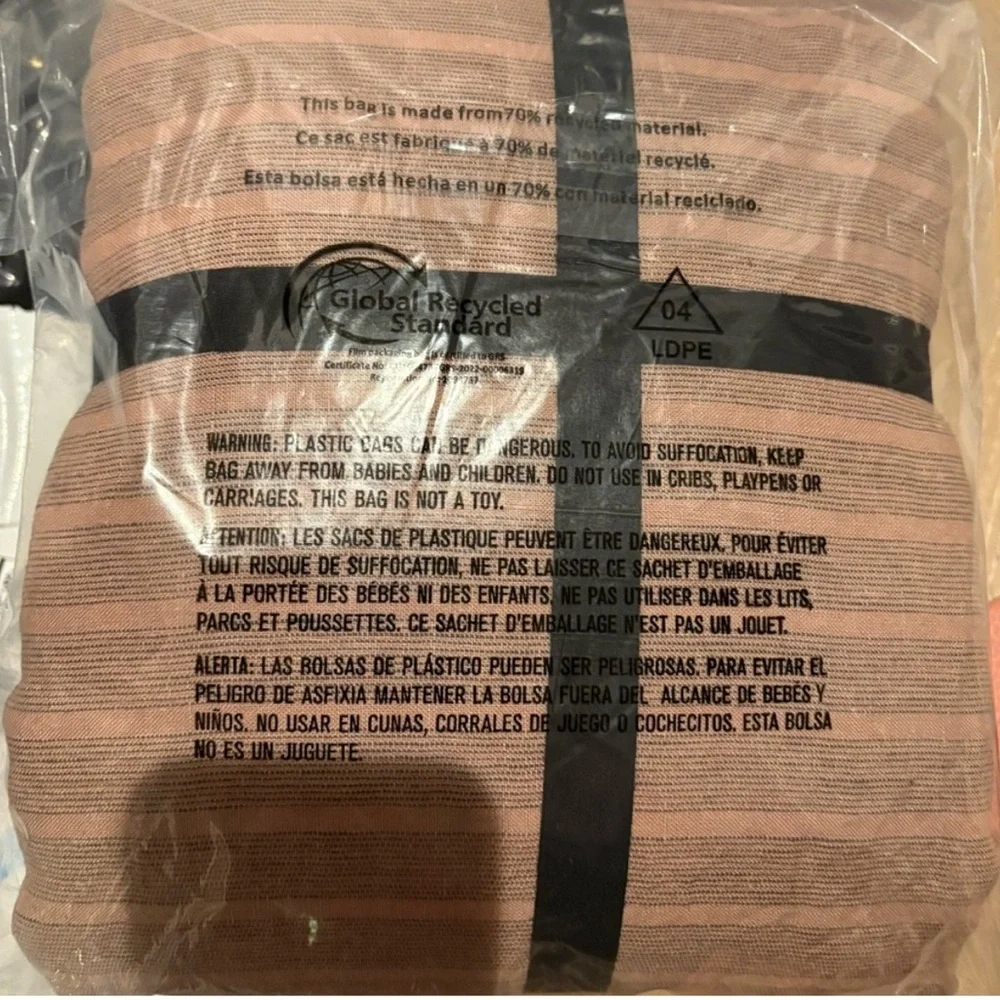 West Elm European Flax Linen Queen Size Brand-new